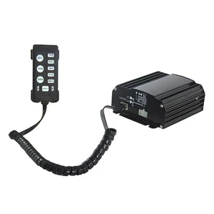 Traffic Warning Alarm Siren Emergency Loud Sirens Amplifier PA System Ambulance Firetrucks Wireless Siren