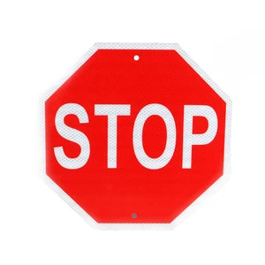 International Printable Metal Traffic Sign