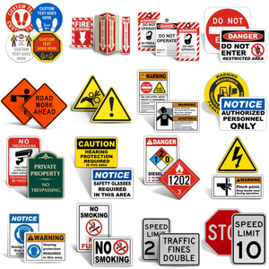 Factory Supplier American Aluminum Road Safety Signs Street Traffic Sign