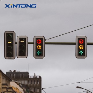 LED Traffic Signal Light Road Intersection Municipal Project