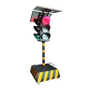 Intelligent Signal Traffic Lights Temporary Road Solar Traffic Light Equipment