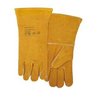 For Welding Gloves Heat Resistant Safety Work TIG MIG Protective Welder Hand Gloves Anti-Smash Anti-Vibration Cold Resistant