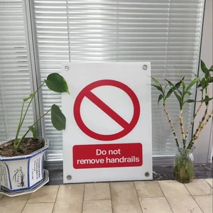 Heavy Duty Corrugated Plastic Sign Board UV Resistant PP Hollow Board Outdoor Warning Label Durable Yard Stake Safety Poster