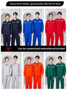Men's Women's High Visibility Reflective Striped Anti-Static Workwear Breathable Safety Protective Clothing CE Certified Custom