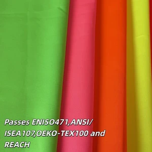 Polyester Reflective Vest FabricANSI/ISEA 107 Reflective Safety Fabric