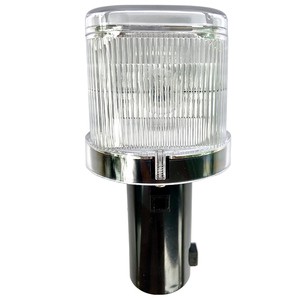 NI-NH Solar Traffic Light with Super Bright LED Long Lifespan Yellow Flashing Warning Beacon Lamp