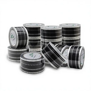Baili Printing Bottom Warning Tape Bopp Material Transparent Black Sealing Adhesive Printable Durable Packing Tape