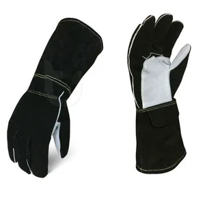 XL Size Comfortable Breathable Waterproof Heat Resistant Double Palm Welding Gloves