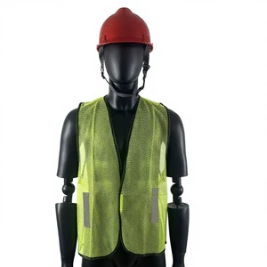 High Visibility Polyester Safety Reflective Traffic Work Sanitation Jacket/Reflective Safety Vest Clothing With Custom Logo