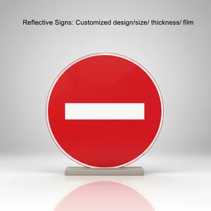 Customized Durable Aluminum Sign US Standard Traffic Signs High-Visibility Outdoor Road Signs Safety Signs