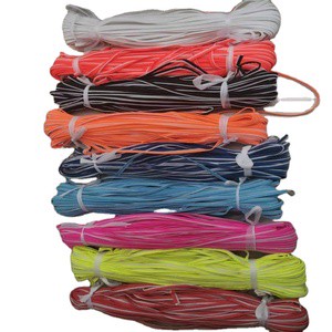 High Visibility Colorful Polyester Double Reflective Effect Glow in Dark Untearable Safety Reflective Piping Fabric