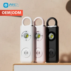 Protection Emergency SOS Personal Safety Alarm Keychain 130Db Safe Sound Self Defense Personal Attack Security Alarms With Torch