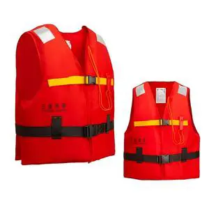 Professional Large Buoyancy Life Jacket with High Reflective Strips for Adults Work Boat Inspection CCS Certificate