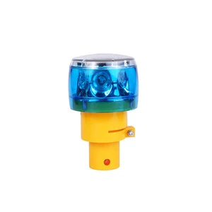 Super Bright Led Blinking Warning Products Tape Traffic Signs for Outdoor Abs Solar Warning Light for Car Safety Cone