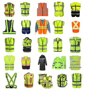Free Sample Safety Reflector Reflective High Visibility Tape Vest Safety Vest Flame Retardant Workwear Clothing Jacket Clothes