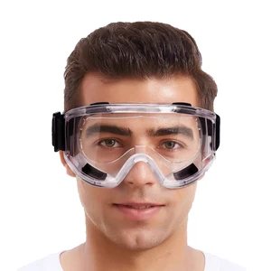 Wholesale PC Safety Glasses Anti Impact Windproof Dustproof Industrial Protective Eyewear Work Goggles PPE Full Range Matching