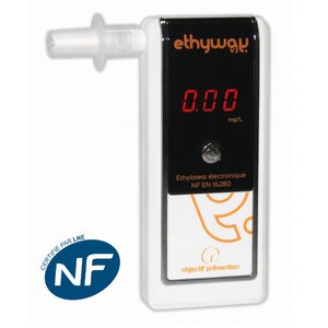 ETHYWAY V2 Alcohol Testers with 0.050 Mg/L Display Threshold