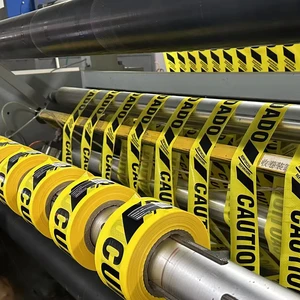 Wholesales Underground Detectable Buried Danger Caution Tape No-Sticky Safety Caution Warning Tape