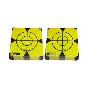 Lanson 3M Locating Reflector Plastic 80x80mm High Reflective Brightness Target Sticker Sheet for Survey