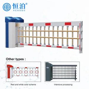 Hengbo Anti-collision Brushless Heavy Duty Dual Direction Barrier Gates High Performance for Residential Community