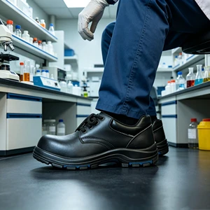 SOLID STONE CE ESD Anti-Static Safety Shoes Dustproof Steel Toe Breathable Work Shoes for Electronic Factory Batch Order
