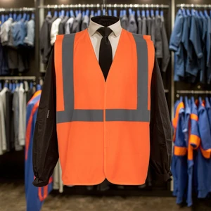 Reflective Safety Clothing Sanitation Workers Clothes for Road Construction Safety Vest Security