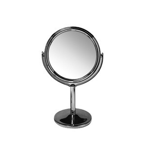 High Quality Different Size Round Mini Rotating Double-sided Desktop Travel Makeup Mirror Suitable For Bedrooms And Dormitories