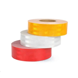 Fluorescent Reflective Polyester Fabric Tape for Tents Backpacks Vests-High Visibility EN20471 Certified Reflective Material