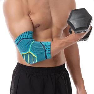 Silicone Winding Pressurized Basketball Tennis Riding Elbow Joint Anti-slip Protective Cover Anti-Collision Elbow Brace Sleeve