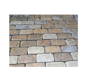Brown Cobblestone Using Residential Area, Driveways and Pathway Area