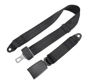 Sports Design Style 2-Point Safety Seat Belt Simple 2-Point Safety Belt for Bus Passenger Seat Made Polyester Car Safety Belts