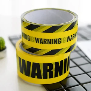 Customized BOPP Non-Detectable Waterproof Single Acrylic Underground Orange Blue Electrical Burial Warning Caution Tape 100m