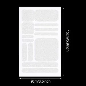 Clear Cell Phone Grip Tape Case Stickers Anti-Slip Textured Silicone Rubber Traction Grip Adhesive Non-Slip Pads for Phones