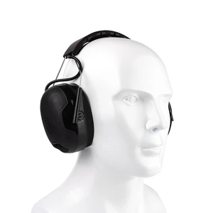 NRR 27 Sleek Design C30 Rechargeable Headset Hearing protection Industrial Soundproof Armuff for Make Calls & Listen Music