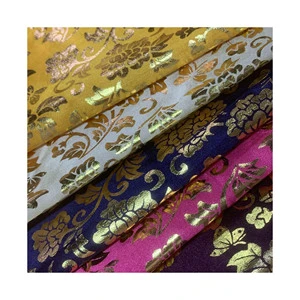 New Colorful Luminous Bronzing Printed Reflective Polyester Fabric for Windbreaker Down Jacket