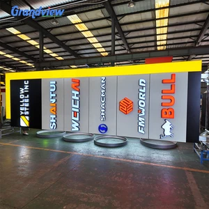 Custom LED IP65 Waterproof Car Parking Hotel Plaza Pillar Signage Outdoor Directional Wayfinding Pylon Sign