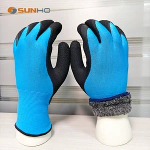 Free Sample PPE CE Welding Gloves Working Insulated Warm Work Gloves Winter/Thermo Gloves Thermal/Cold Resistant Gloves