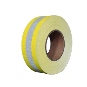 Warning FR Perforated 100% Cotton Fire Flame Retardant Reflective Fabric for Workwear