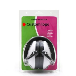 Sound Protective Reusable Foldable ABS Material Intrinsically Safe Hearing Protection Earmuff for Children