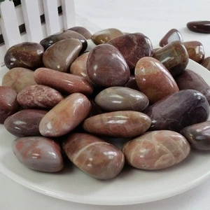 Premium High Polished Decorative Pebble Stone Durable Natural River Stones for Home Landscaping Driveway and Pool Surrounds