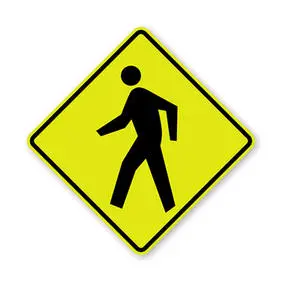 Any Size Reflective Road Traffic Signs and Symbols Costom Floor Traffic Traffic Sign Board Accident Warning Signs Aluminum