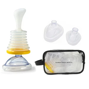 Professional PVC Mask Choking Emergency Device Manual First-Aid Safety Tool Anti-Choking Tool