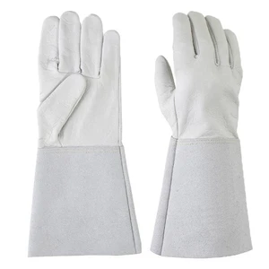 Industrial Heat Proof Leather Welding Gloves for TIG Welding Heavy Duty Outdoor Use Eco-Friendly & Breathable Safety Gloves