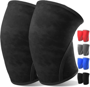 CFW Customized 7mm Soft Strong Neoprene Knee Sleeve Breathable Elastic Advanced Protection Non-Slip Lightweight Unisex Training