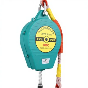 High Strength Retractable Wire Rope Type Fall Arrester New Solid and Durable Fall Protection Device