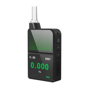A H3 Pro Fast 35min Charging Calibrated Cannabix Accurate Chewing Breathalyzer Alcohol Tester