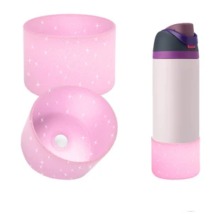 Custom Fit Anti-Slip Silicone Protective Sleeve Wholesale for 20oz 40oz Cup Water Bottle Drinkware Base Cover