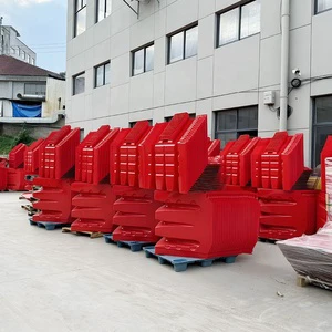 Flood Protection Barrier Rescue Equipment ABS Flood Defence Water Barrier Interlocking Plastic Flood Control Barriers