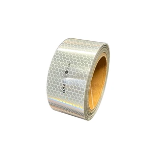 FT Optics SOLAS Reflective Roll Tape Conspicuity Safety Material for High Visibility in Low Light Conditions
