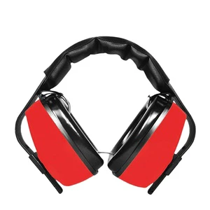Top Yellow/Grey ABS Ear Muffs Certified CE Approved ANSI S3.19 SNR30dB POM Headband for Noise Reduction Hearing Protection